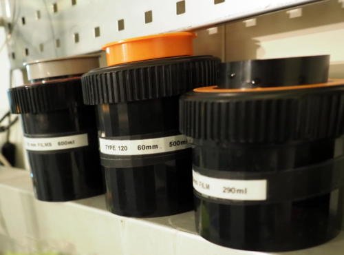 Film developing tanks